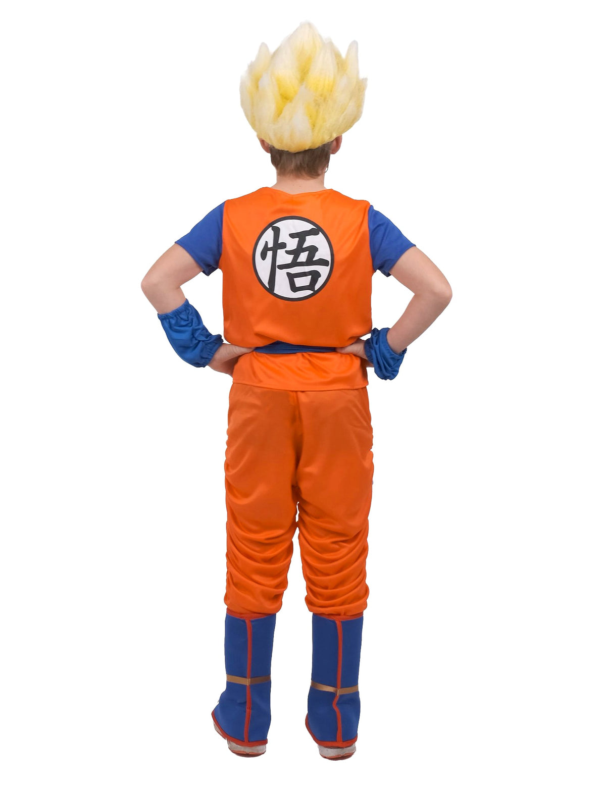 Vue de dos du déguisement Son Goku Dragon Ball Z™ pour enfant