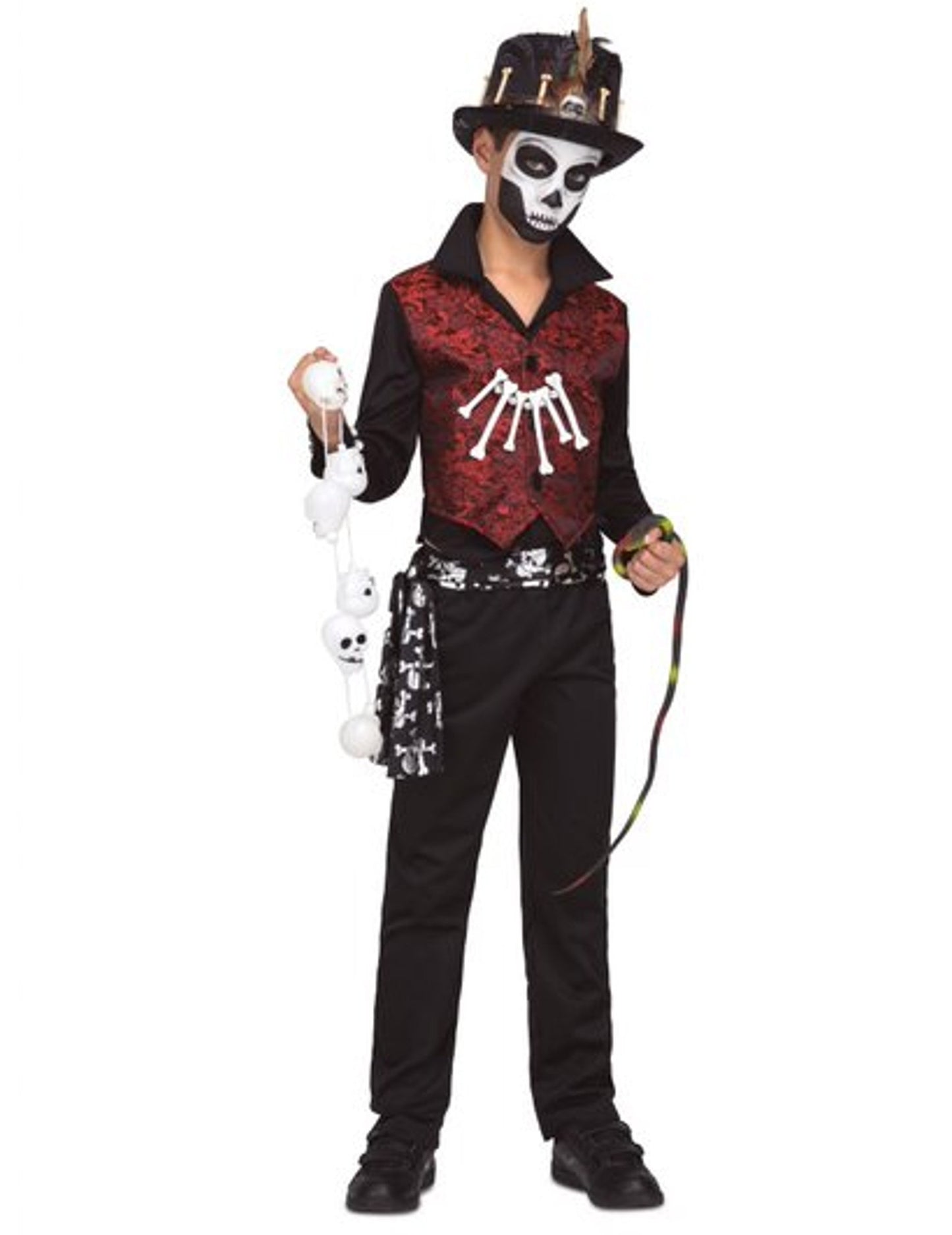 Kostým voodoo čaroděje pro chlapce