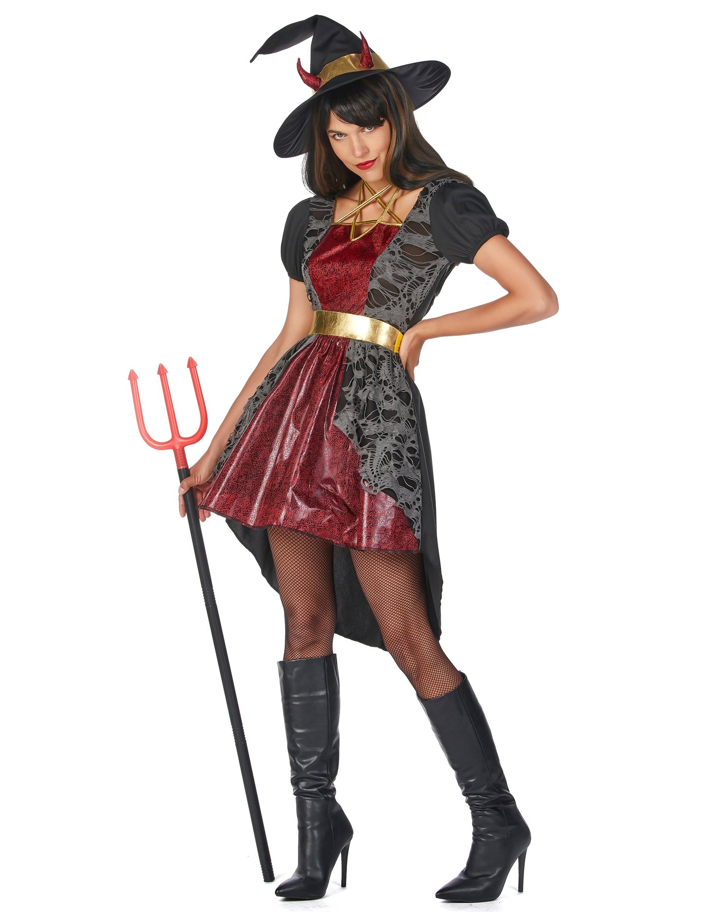 Dámský kostým zlé čarodějnice