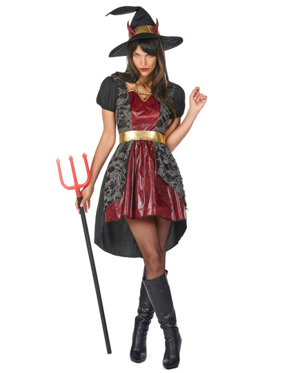 Dámský kostým zlé čarodějnice