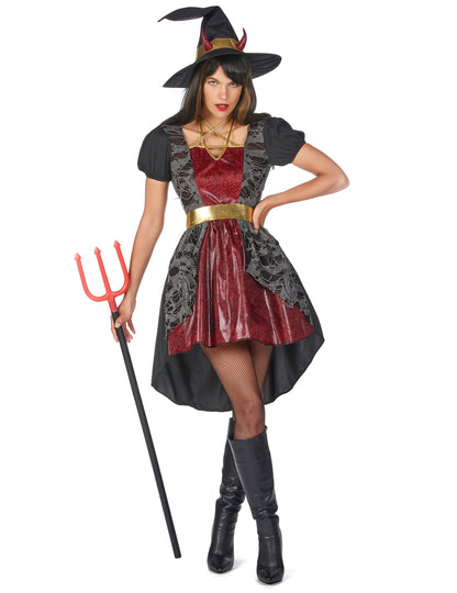 Dámský kostým zlé čarodějnice