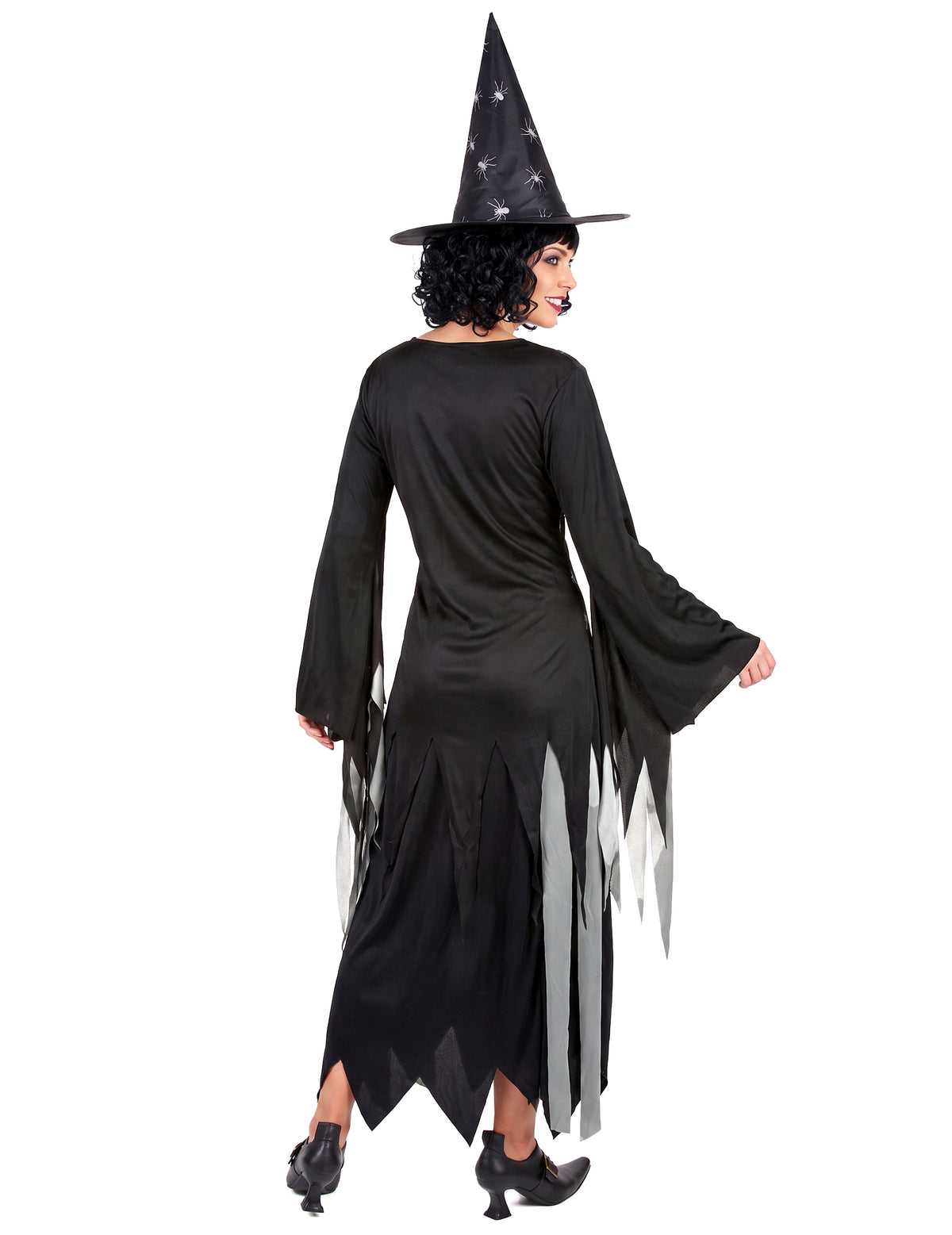 Dámský halloweenský kostým matné čarodějnice