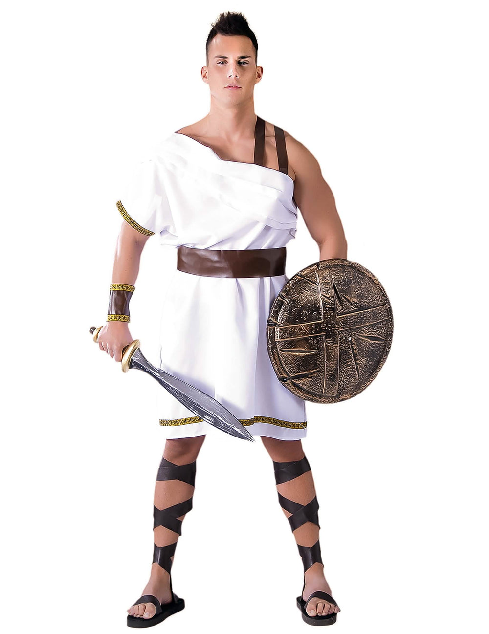 Meč a štít na spartánský kostým pro mužů