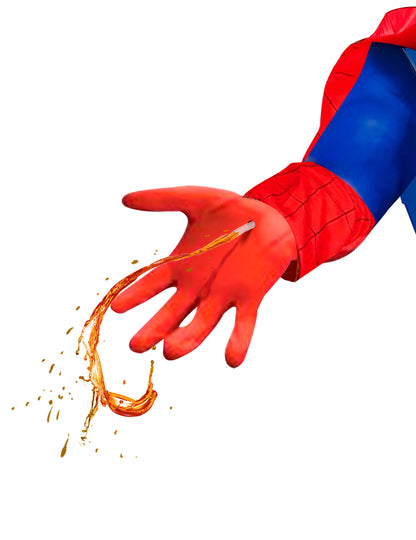 Kostým Spiderbara pro dospělé s odpalovačem tekutin