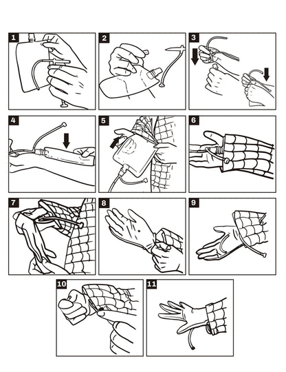 Kostým Spiderbara pro dospělé s odpalovačem tekutin