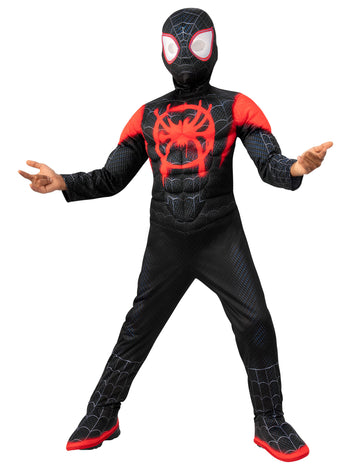 Dětský luxusní kostým Spidermana Milese Moralese