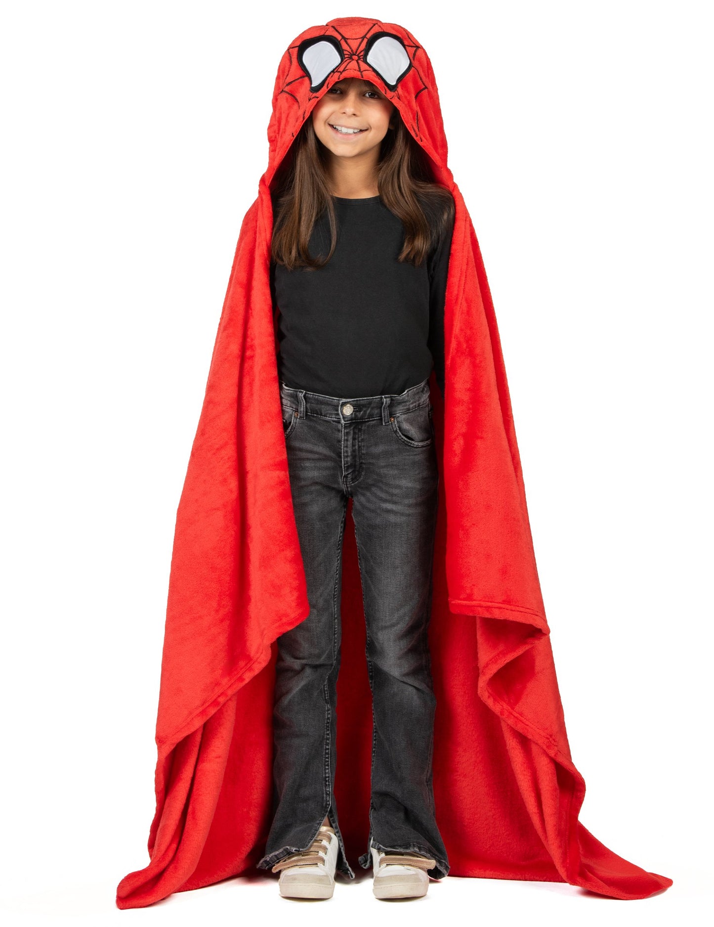 Kostým Spidey et ses Amis™ dětská fleecová deka s kapucí 