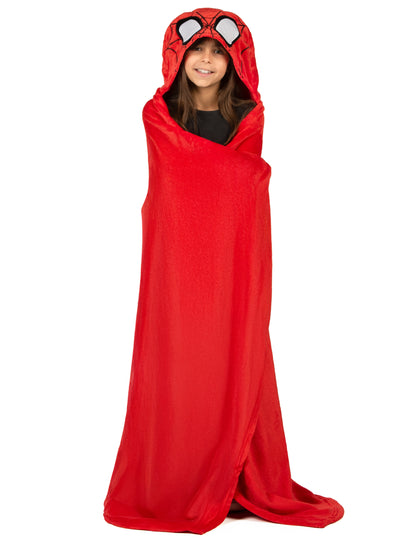 Kostým Spidey et ses Amis™ dětská fleecová deka s kapucí 