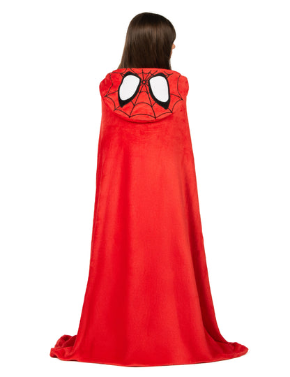 Kostým Spidey et ses Amis™ dětská fleecová deka s kapucí 