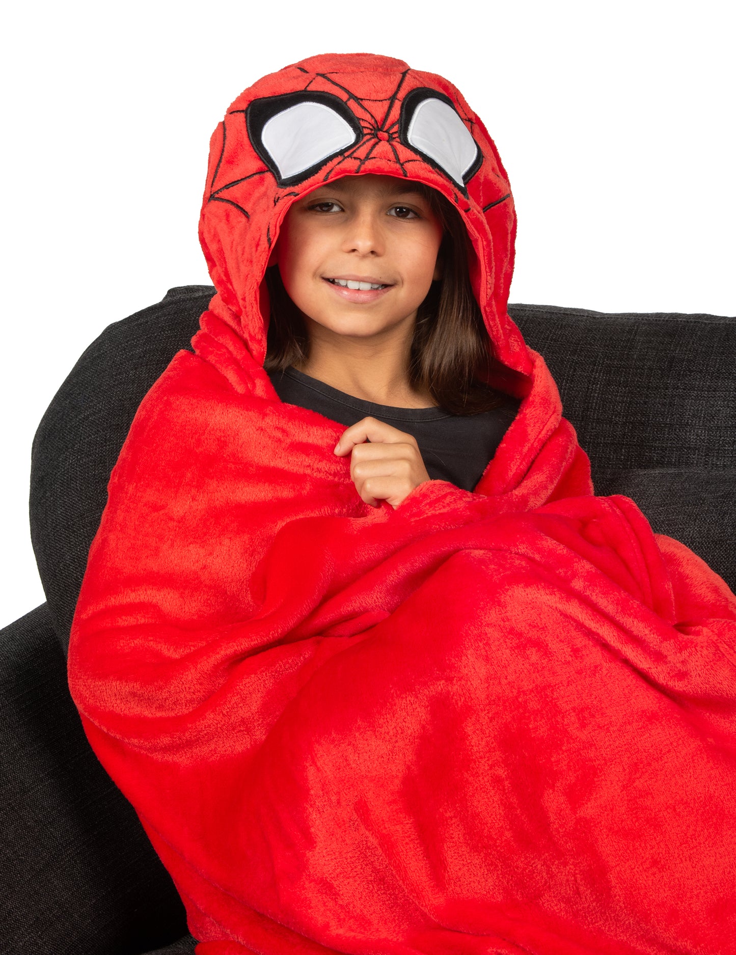 Kostým Spidey et ses Amis™ dětská fleecová deka s kapucí 
