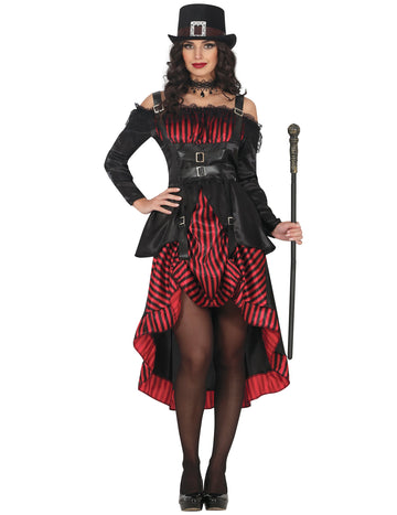 Déguisement steampunk gothique femme