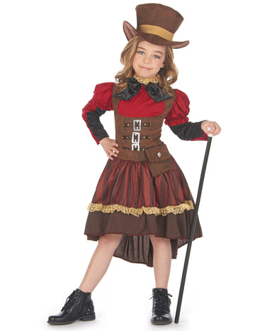 Luxusní steampunk kostým pro dívky