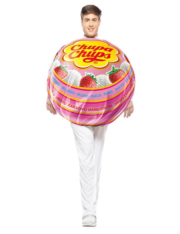 Kostým lízátka Chupa Chups pro dospělé