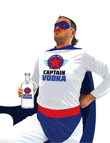 Kostým Super kapitána Vodky
