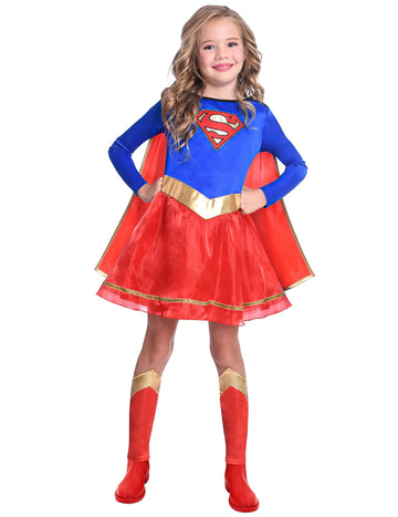 Klasický kostým Supergirl pro dívky