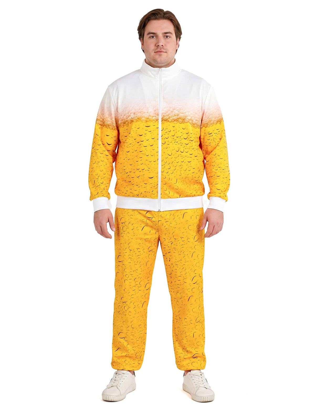 Dospělý teplákový kostým s pivem