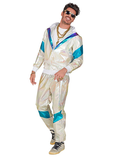 Holografický teplákový kostým pro dospělé