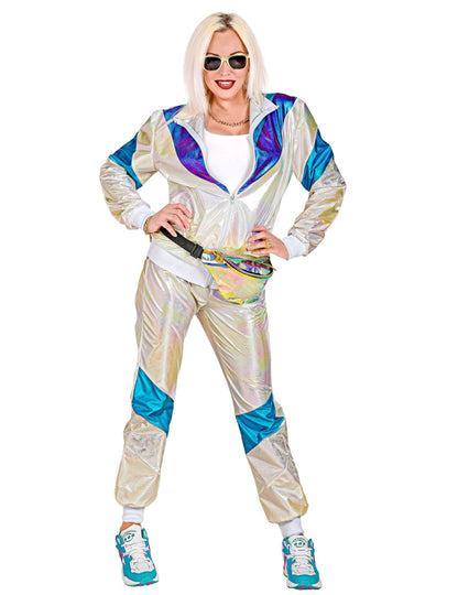 Holografický teplákový kostým pro dospělé