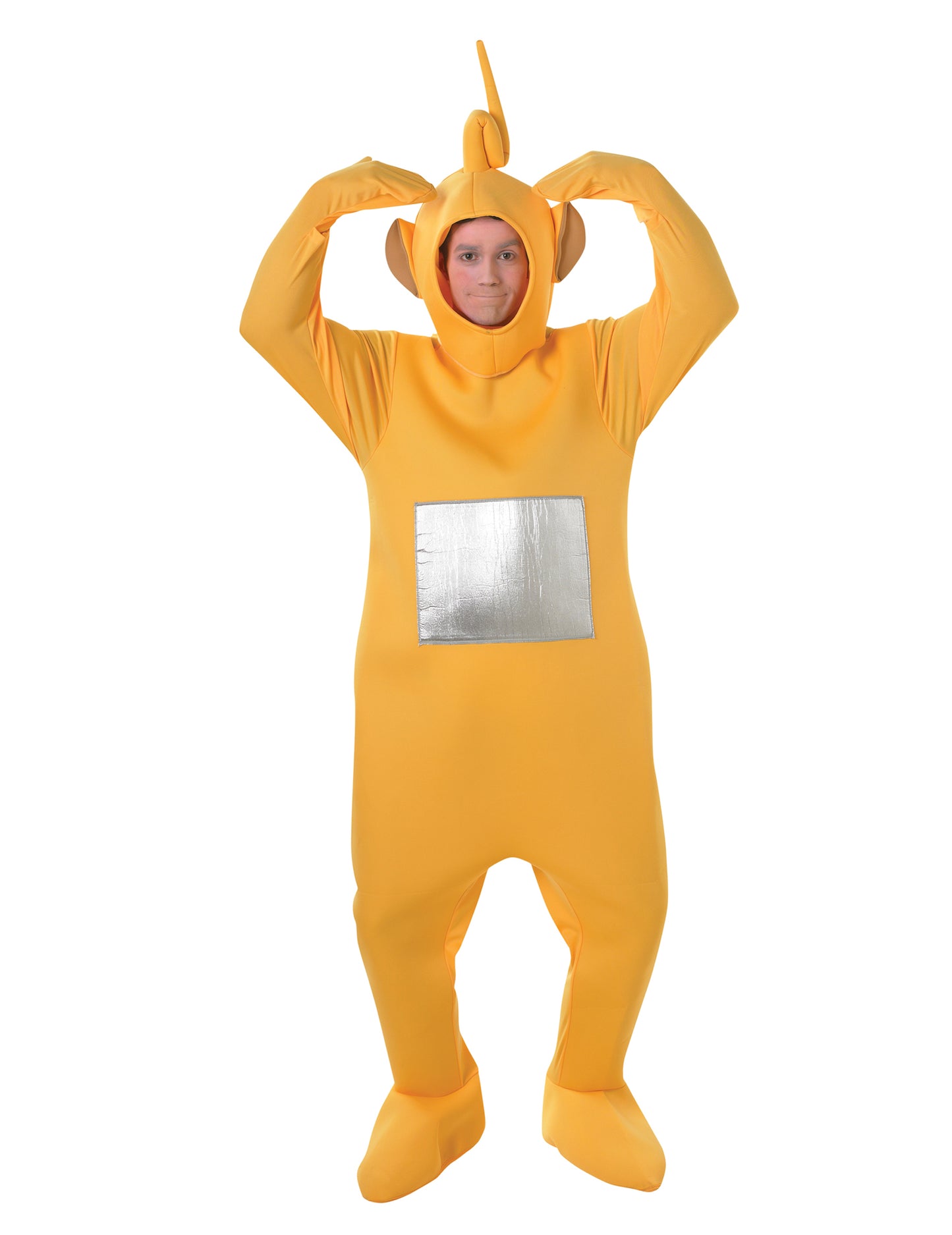 Teletubbies maskoval dospělý laa-laa