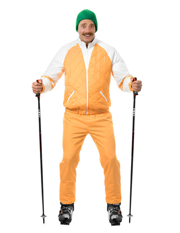 Kostým lyžiarsky outfit Jean Claude Dusse pre dospelých