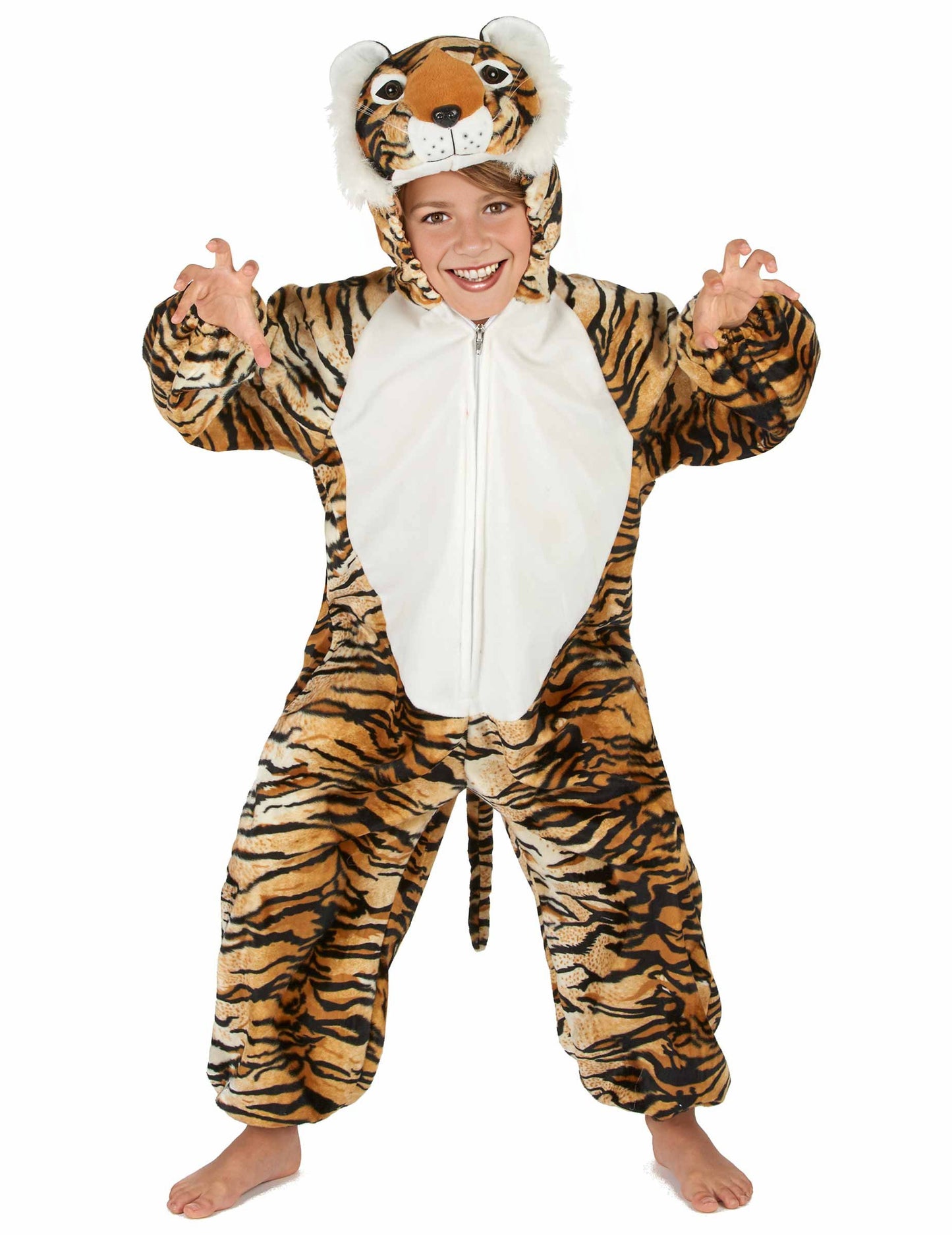 Realistický kostým tygra pro děti