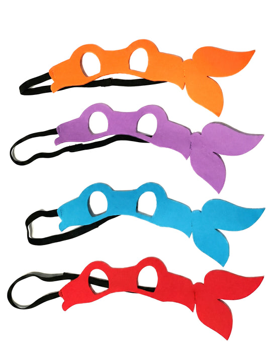Déguisement Tortue Ninja™ avec 4 masques femme