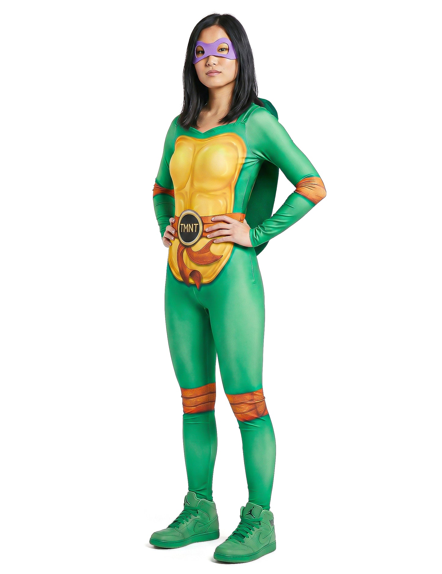 Déguisement Tortue Ninja™ avec 4 masques femme