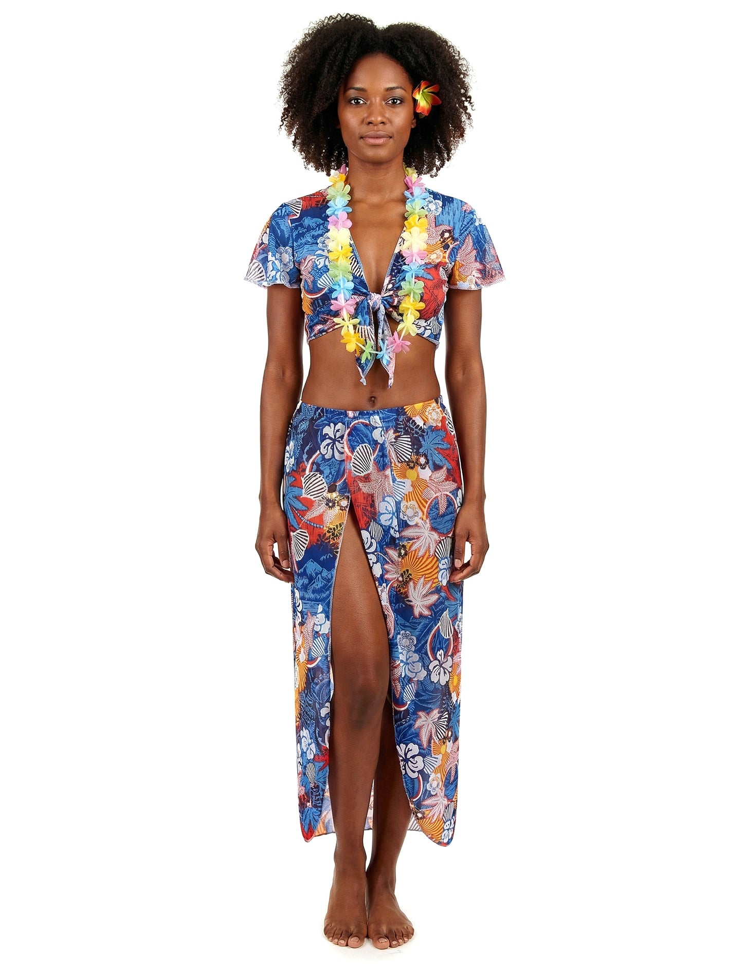 Urlauberinkostüm Hawaii für Damen