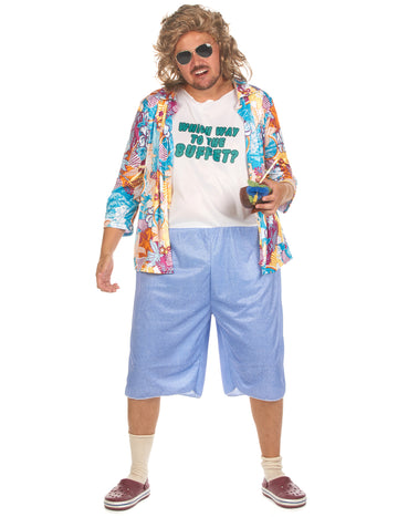 Kýčovitý turistický kostým pro dospělé