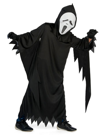 Dětský kostým vraha z hororového filmu