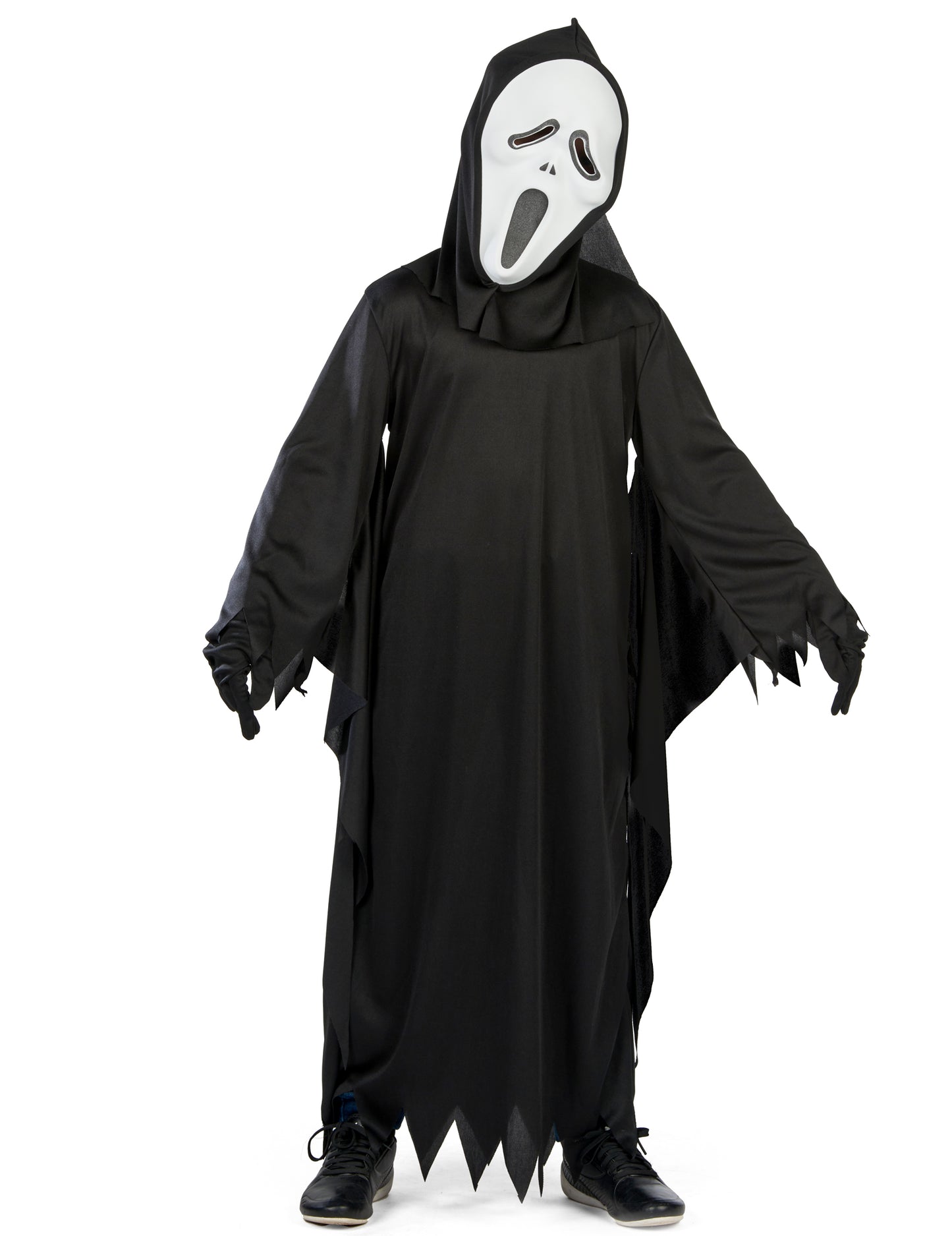 Dětský kostým vraha z hororového filmu