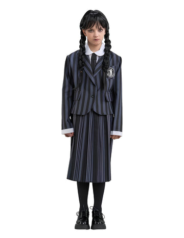 Déguisement Uniforme Mercredi Addams Wednesday enfant