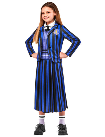 Školní uniformní kostým Enid - středa pro děti
