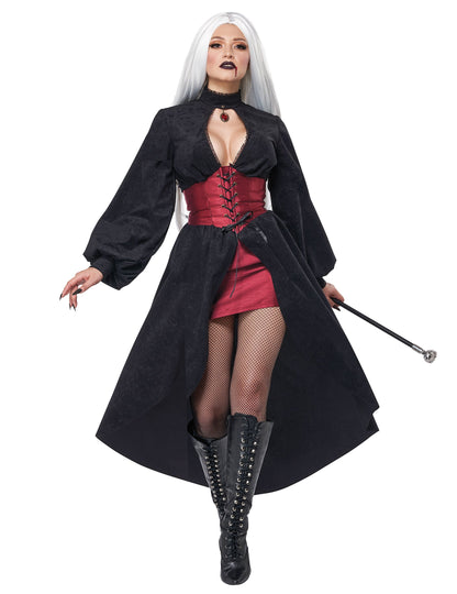 Luxusní dámský kostým upírky s korzetem