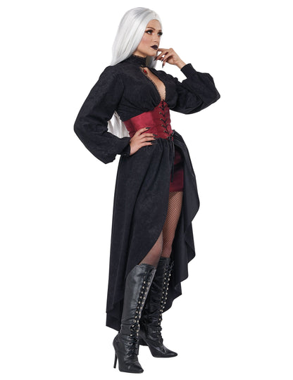 Luxusní dámský kostým upírky s korzetem