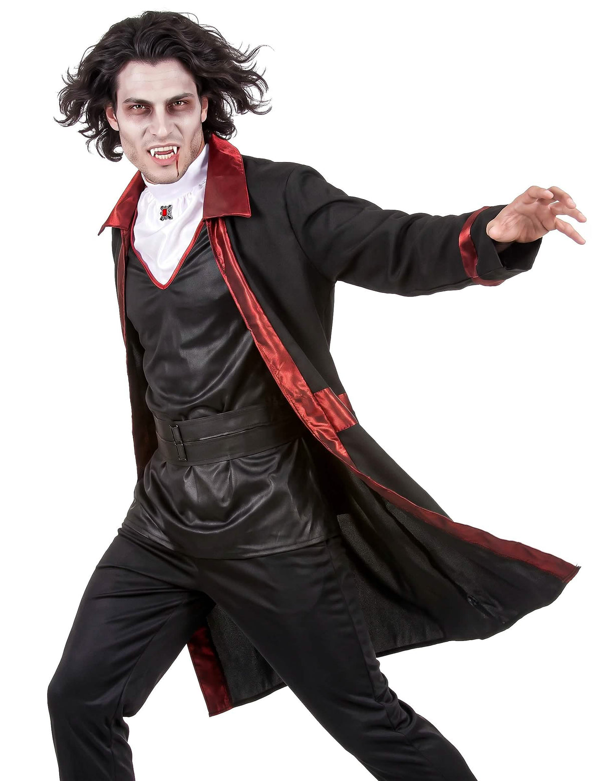 Elegantní upírský kostým pro muže na Halloween