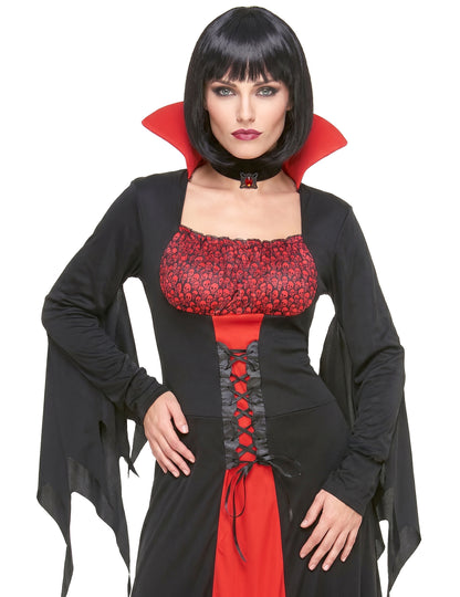 Elegantní upírský kostým pro ženy na Halloween