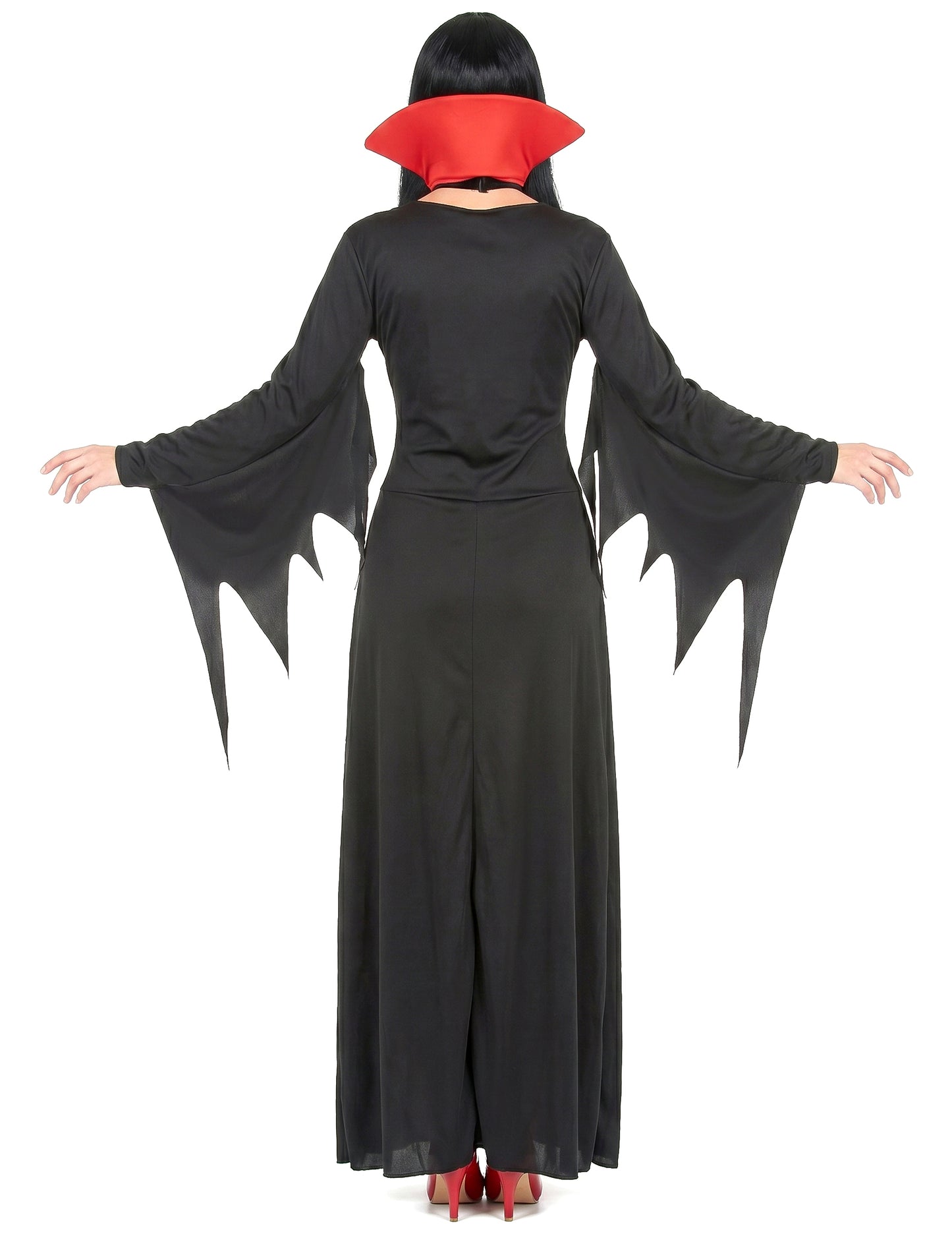 Elegantní upírský kostým pro ženy na Halloween