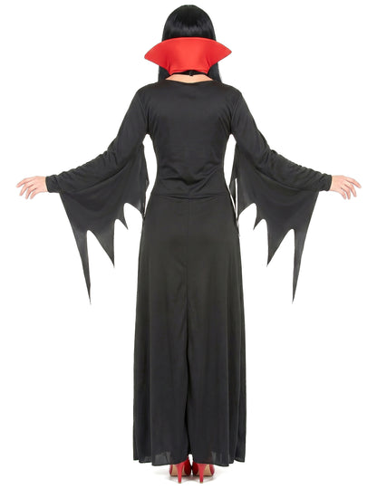 Elegantní upírský kostým pro ženy na Halloween
