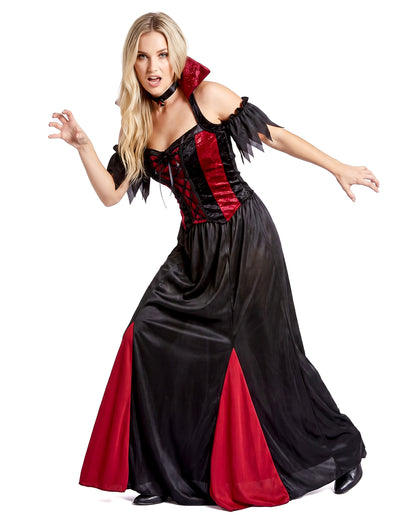 Dámský upírský halloweenský kostým