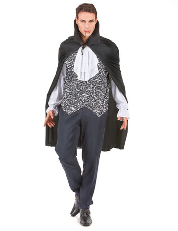 Pánský kostým stříbrného upíra