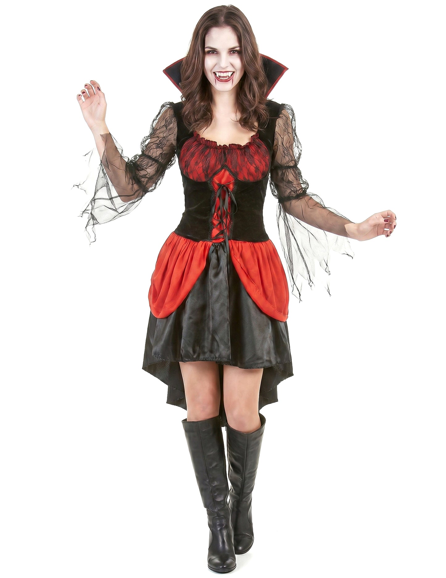 Sexy Vampirkostüm für Damen