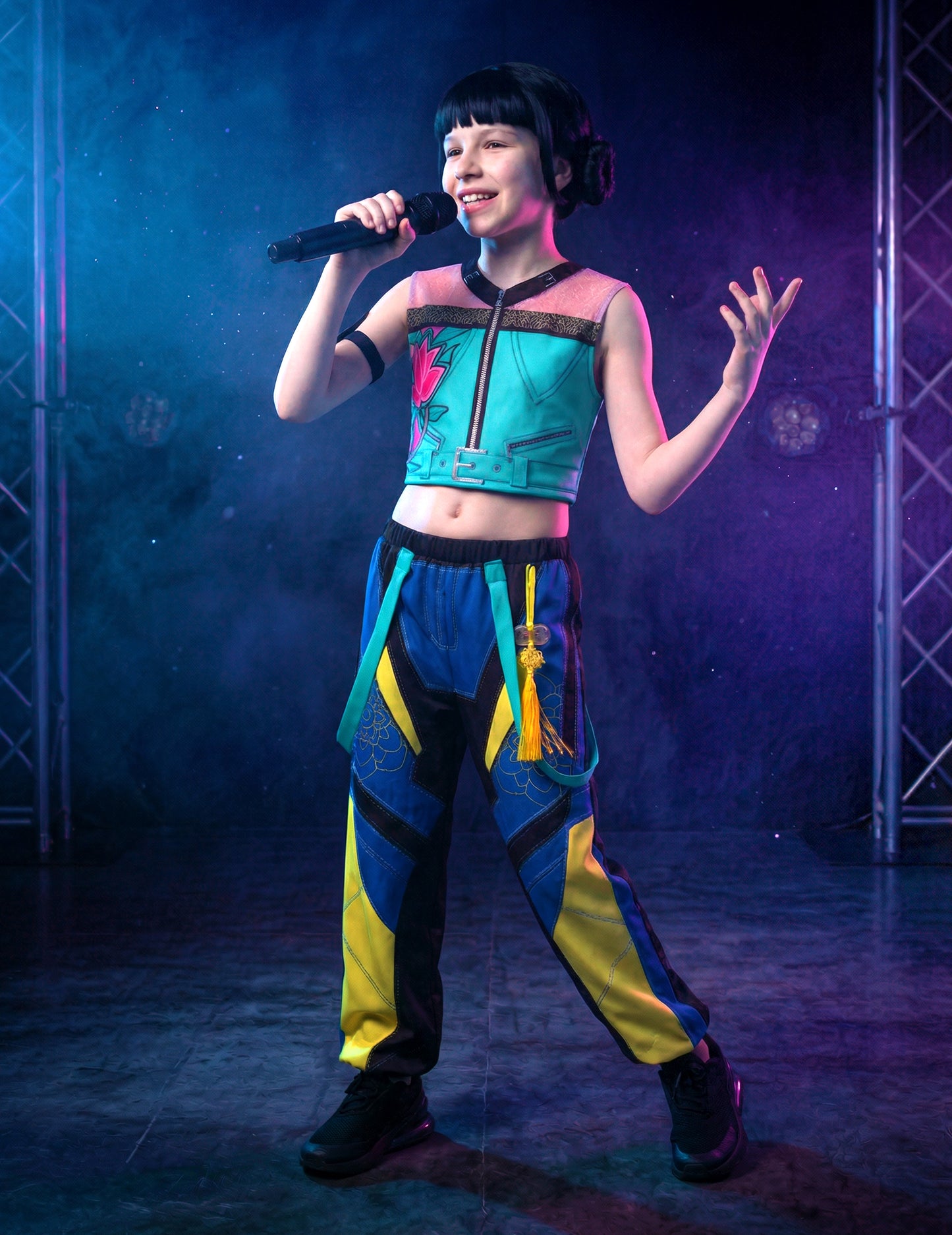 Kostým Zoey Kpop Demon Hunter™ pro dívky 