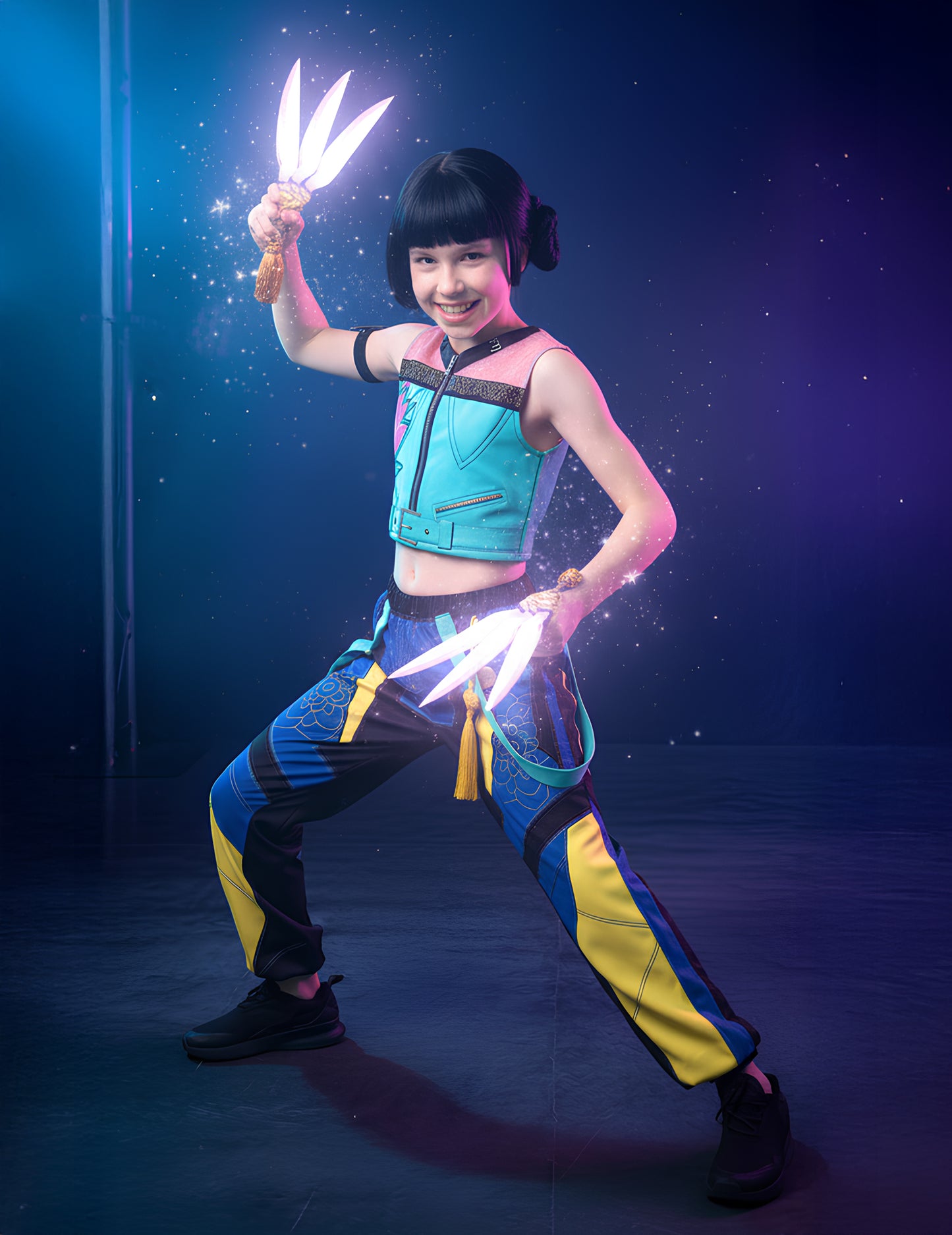 Kostým Zoey Kpop Demon Hunter™ pro dívky 