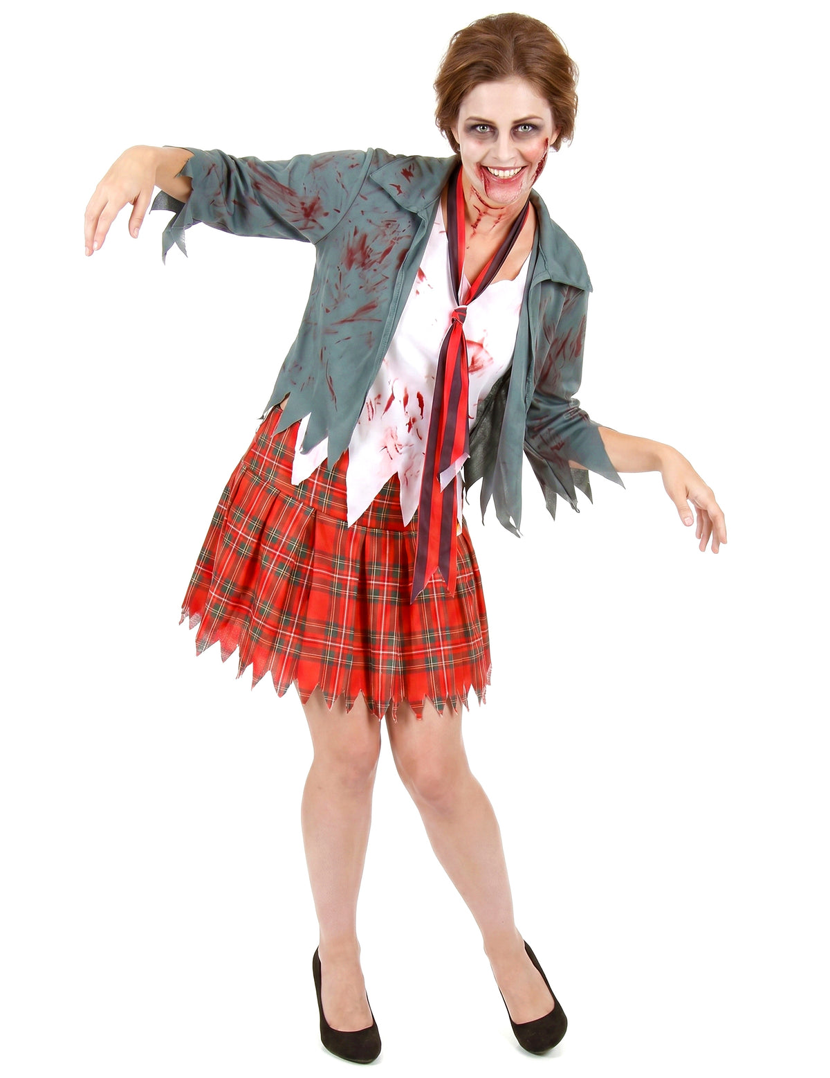 Dámský kostým zombie školačky na Halloween