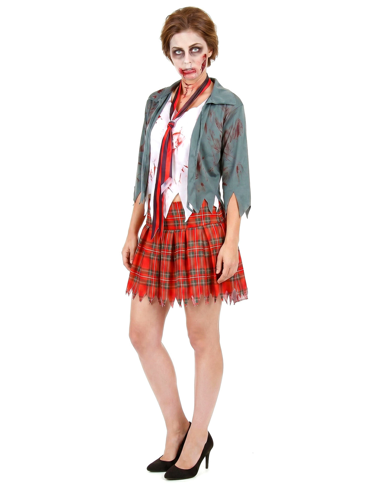 Dámský kostým zombie školačky na Halloween