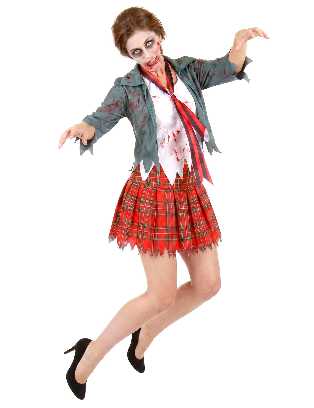 Dámský kostým zombie školačky na Halloween