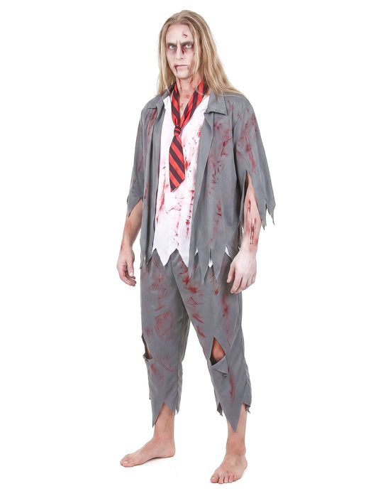 Pánský kostým zombie studenta