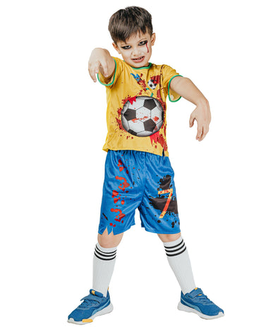 Dětský kostým zombie fotbalisty
