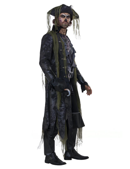 Luxusní kostým piráta zombie pro dospělé